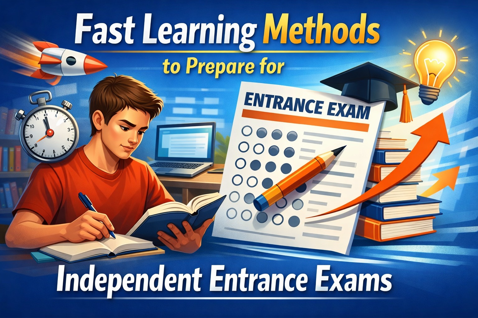 Fast Learning Methods to Prepare for Independent Entrance Exams