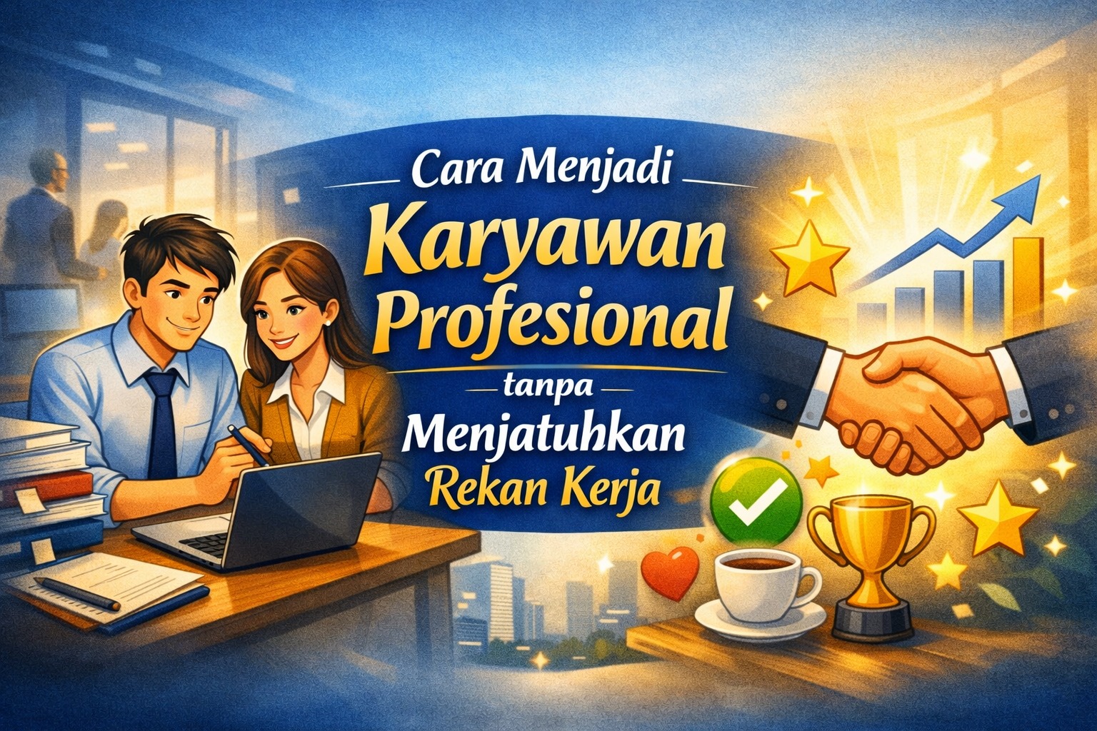 Cara Menjadi Karyawan Profesional tanpa Menjatuhkan Rekan Kerja