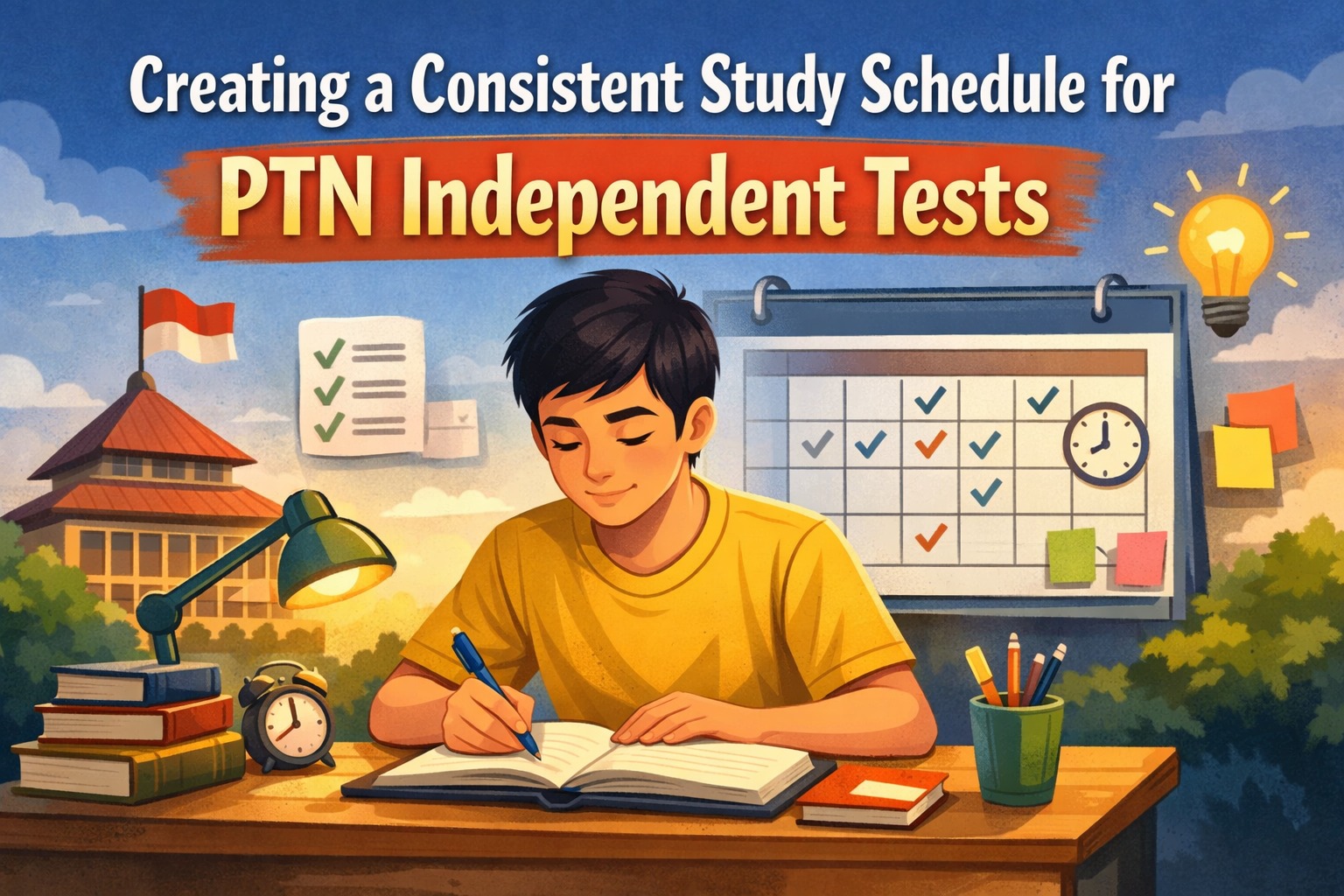 Creating a Consistent Study Schedule for PTN Independent Tests