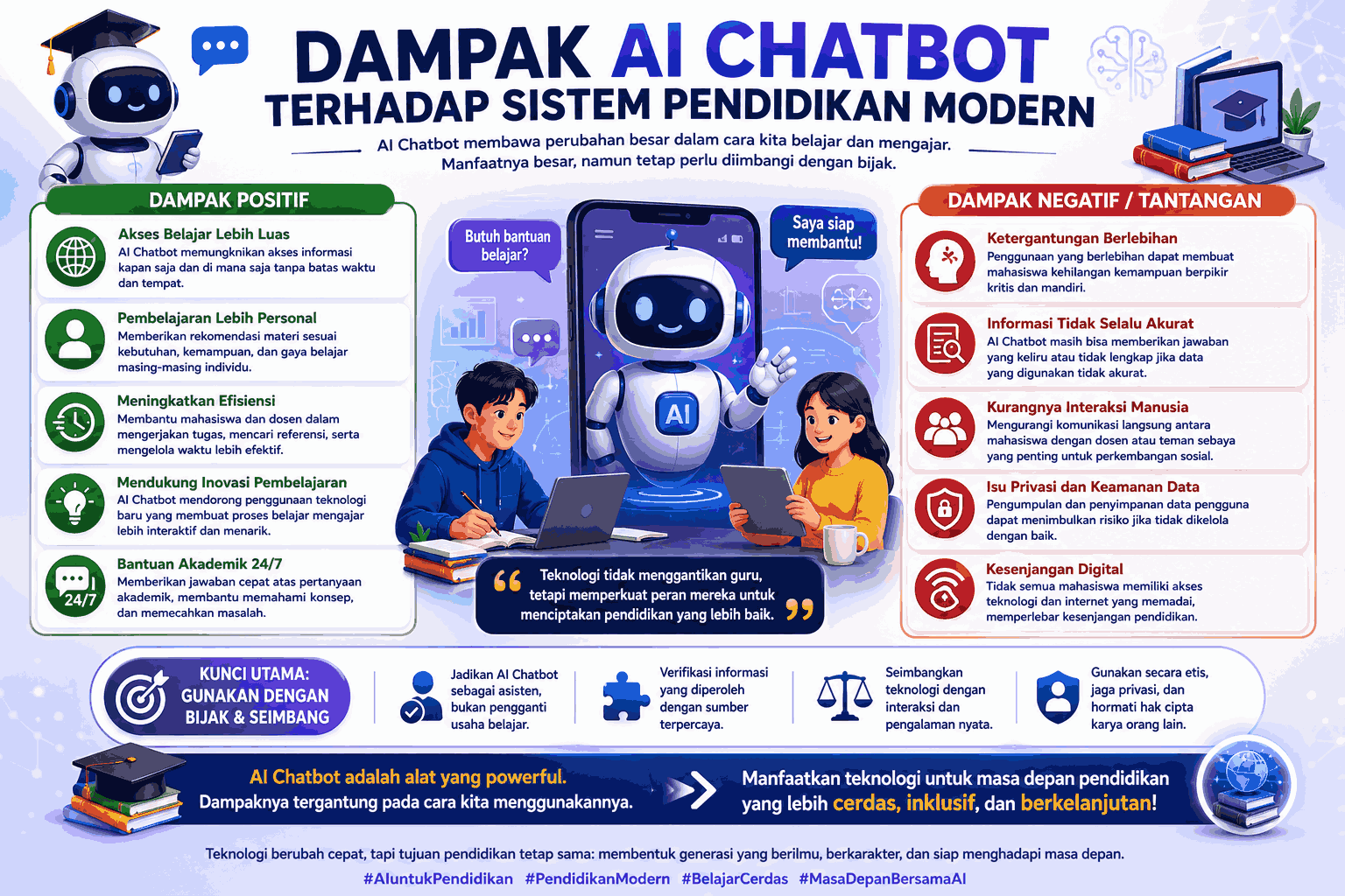Dampak AI Chatbot terhadap Sistem Pendidikan Modern