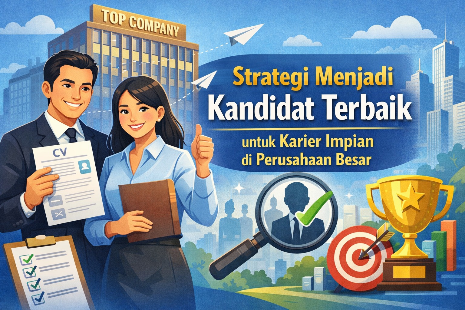 Strategi Menjadi Kandidat Terbaik untuk Karier Impian di Perusahaan Besar