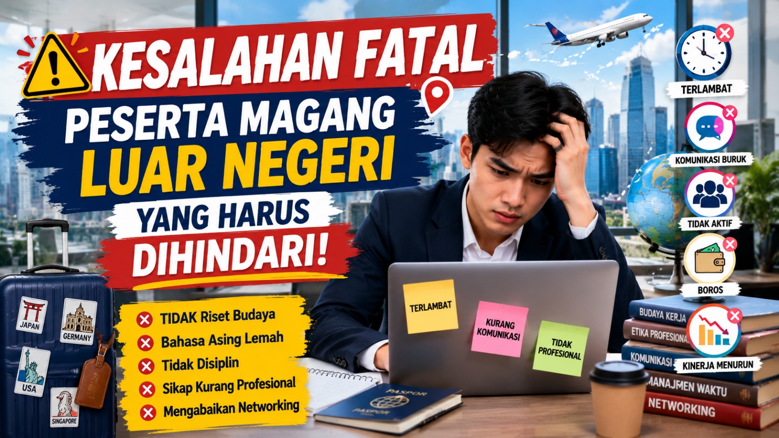Kesalahan Fatal Peserta Magang Luar Negeri yang Harus Dihindari