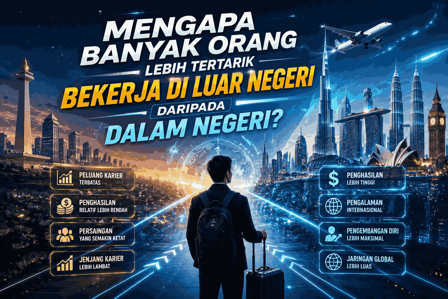 Mengapa Banyak Orang Lebih Tertarik Bekerja di Luar Negeri daripada Dalam Negeri?
