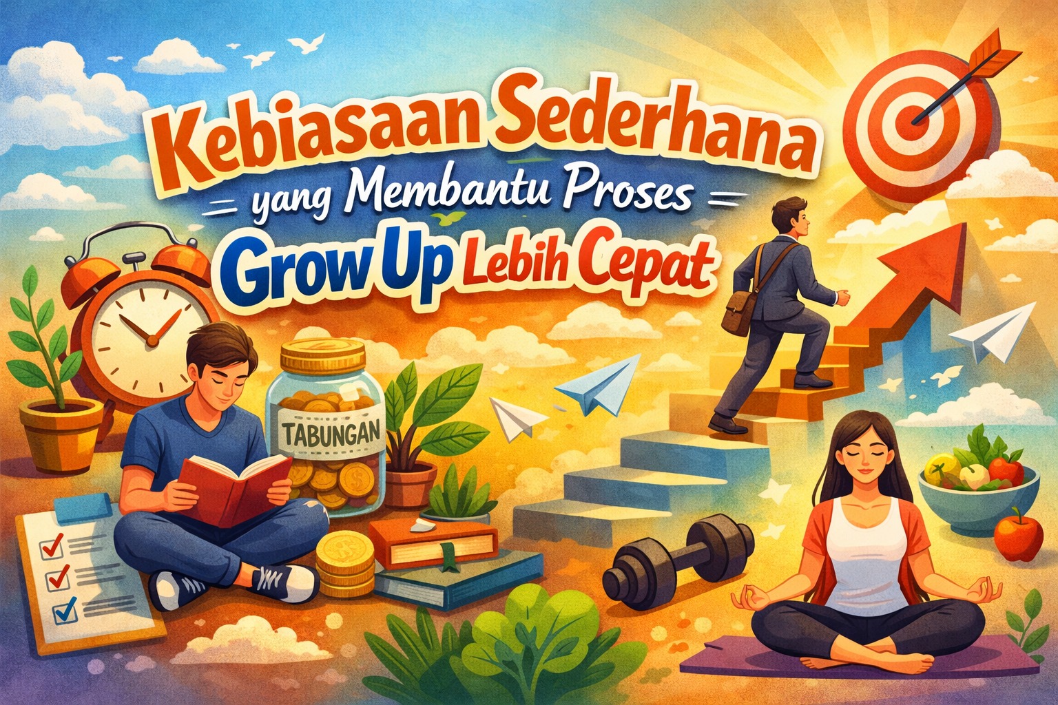 Kebiasaan Sederhana yang Membantu Proses Grow Up Lebih Cepat