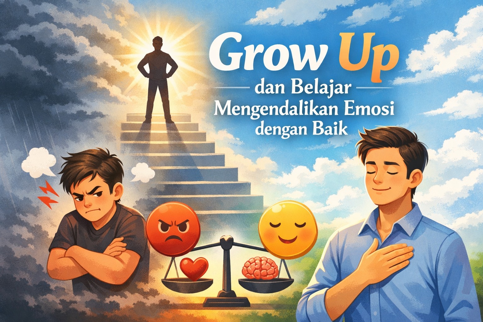 Grow Up dan Belajar Mengendalikan Emosi dengan Baik