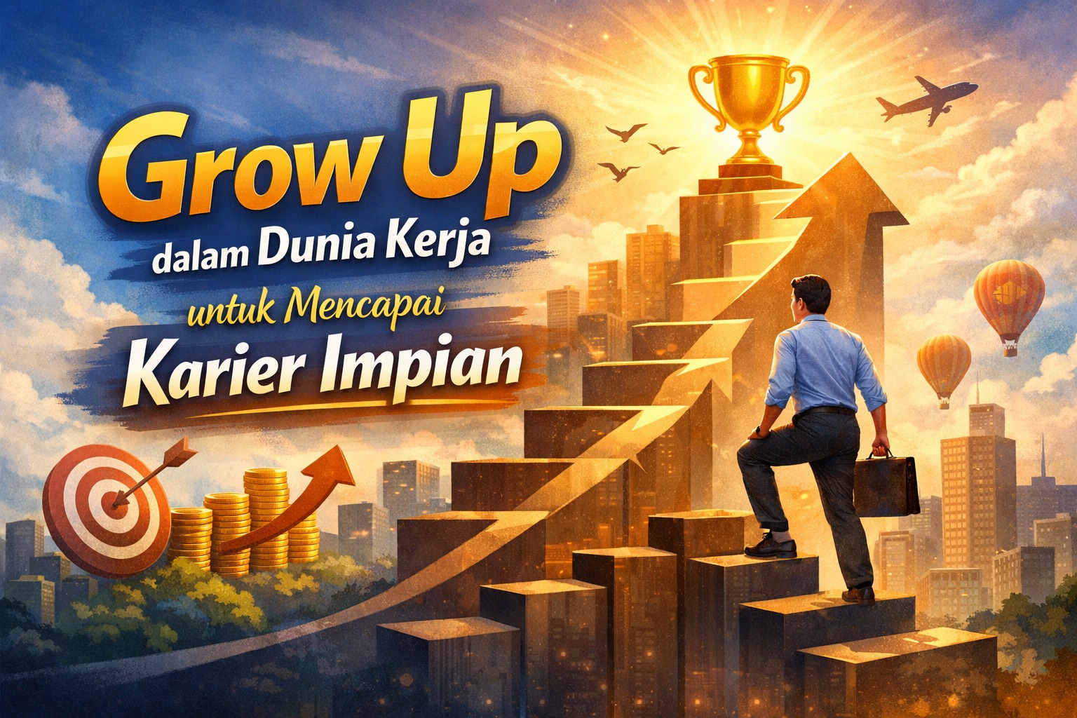 Grow Up dalam Dunia Kerja untuk Mencapai Karier Impian