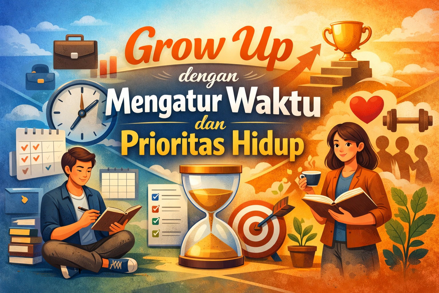 Grow Up dengan Mengatur Waktu dan Prioritas Hidup