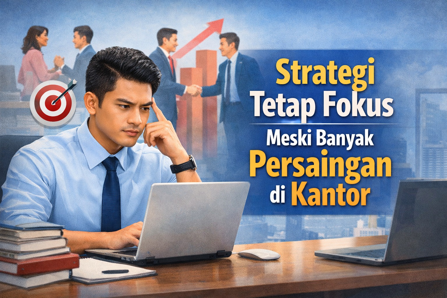 Strategi Tetap Fokus Meski Banyak Persaingan di Kantor