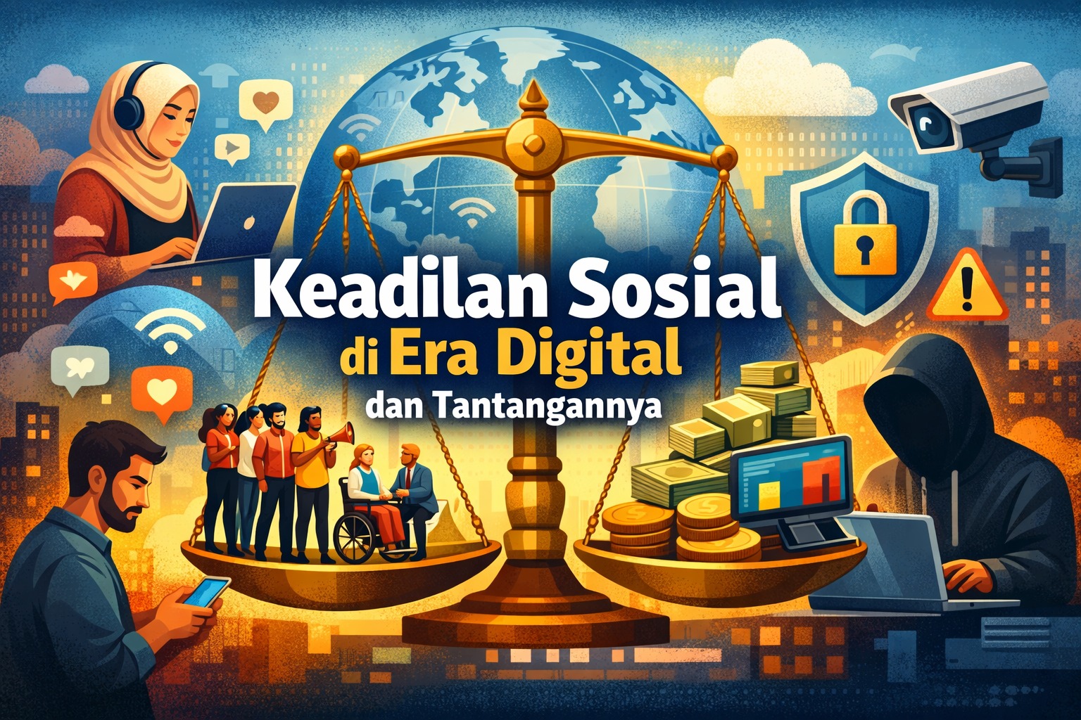 Keadilan Sosial di Era Digital dan Tantangannya