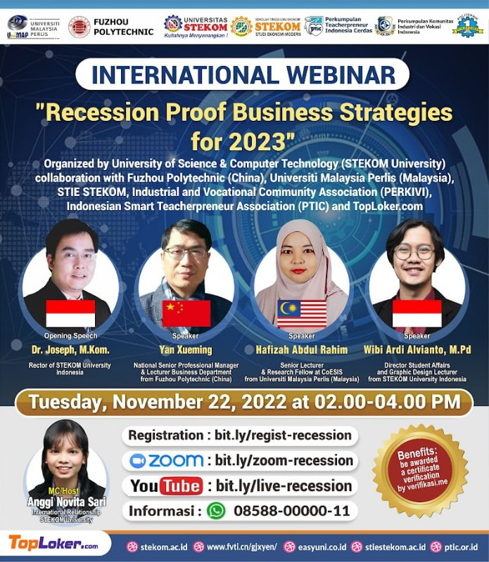 WEBINAR INTERNASIONAL Recession Proof Business Strategies For 2023