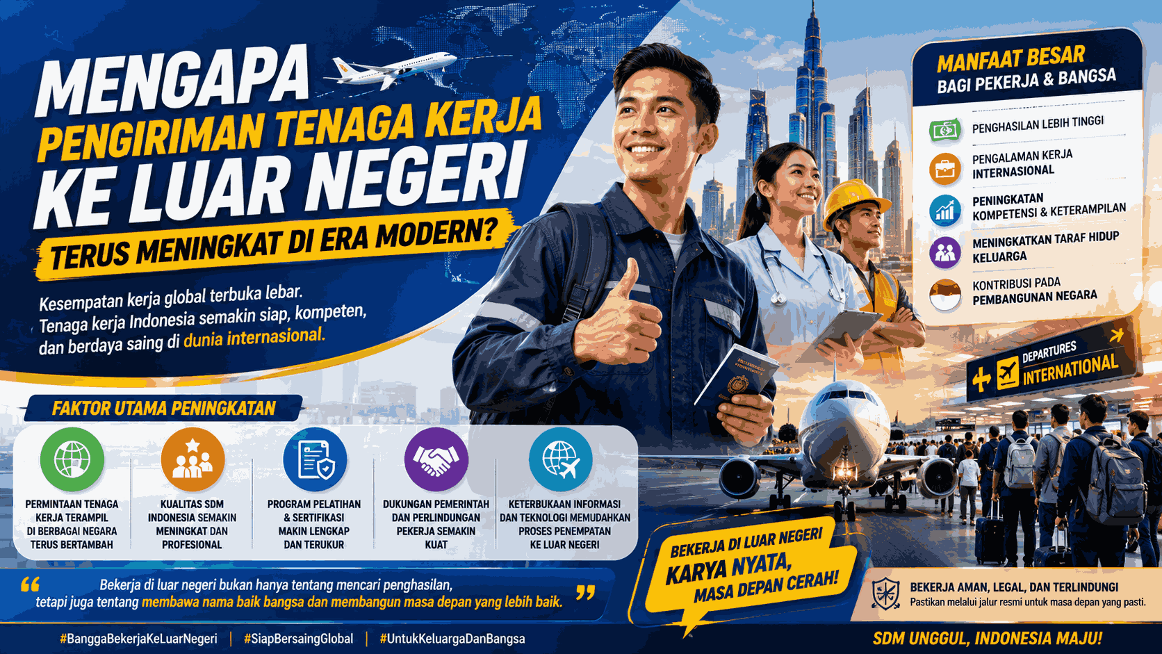 Mengapa Pengiriman Tenaga Kerja ke Luar Negeri Terus Meningkat di Era Modern?