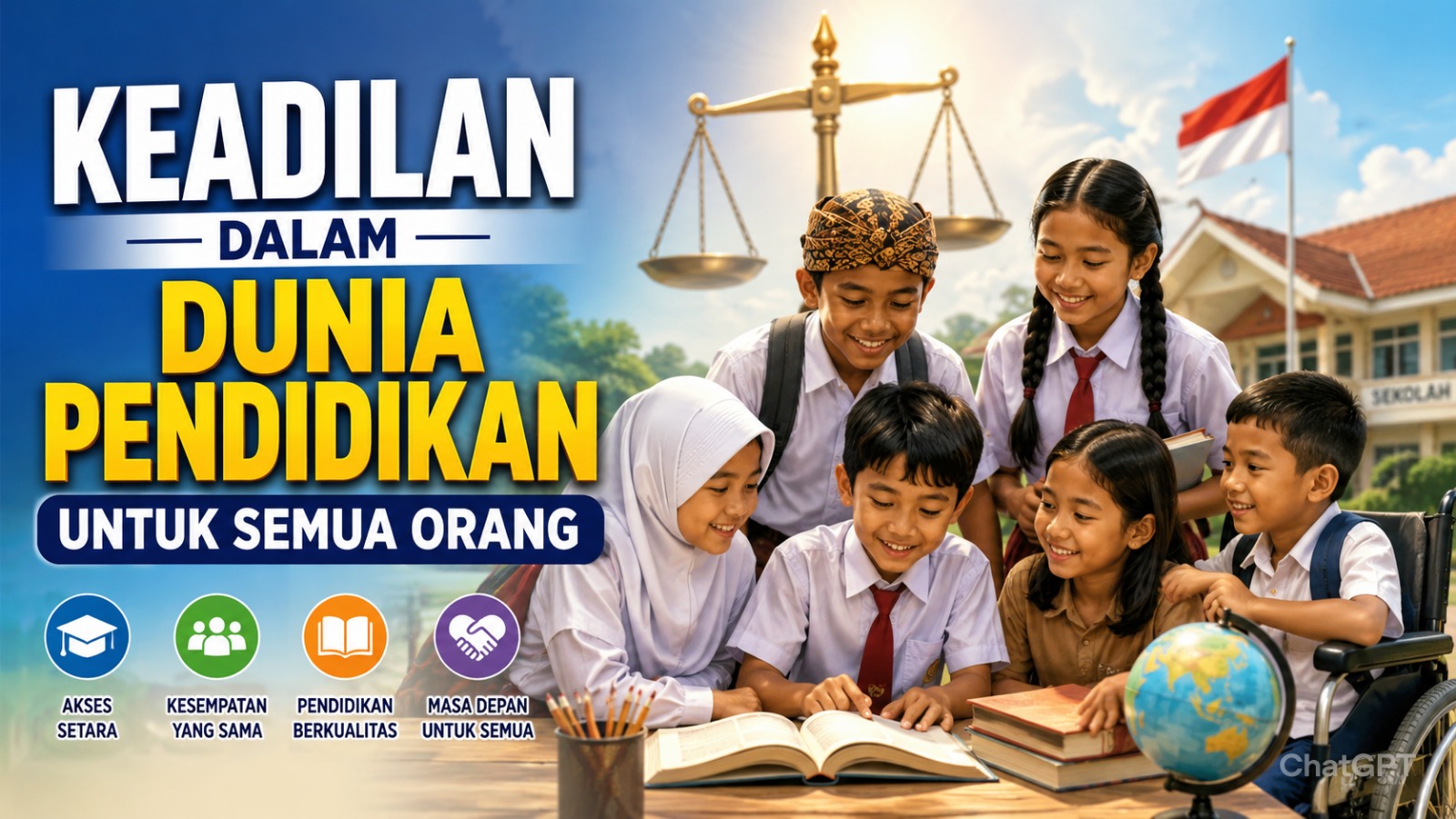 KEADILAN DALAM DUNIA PENDIDIKAN UNTUK SEMUA ORANG