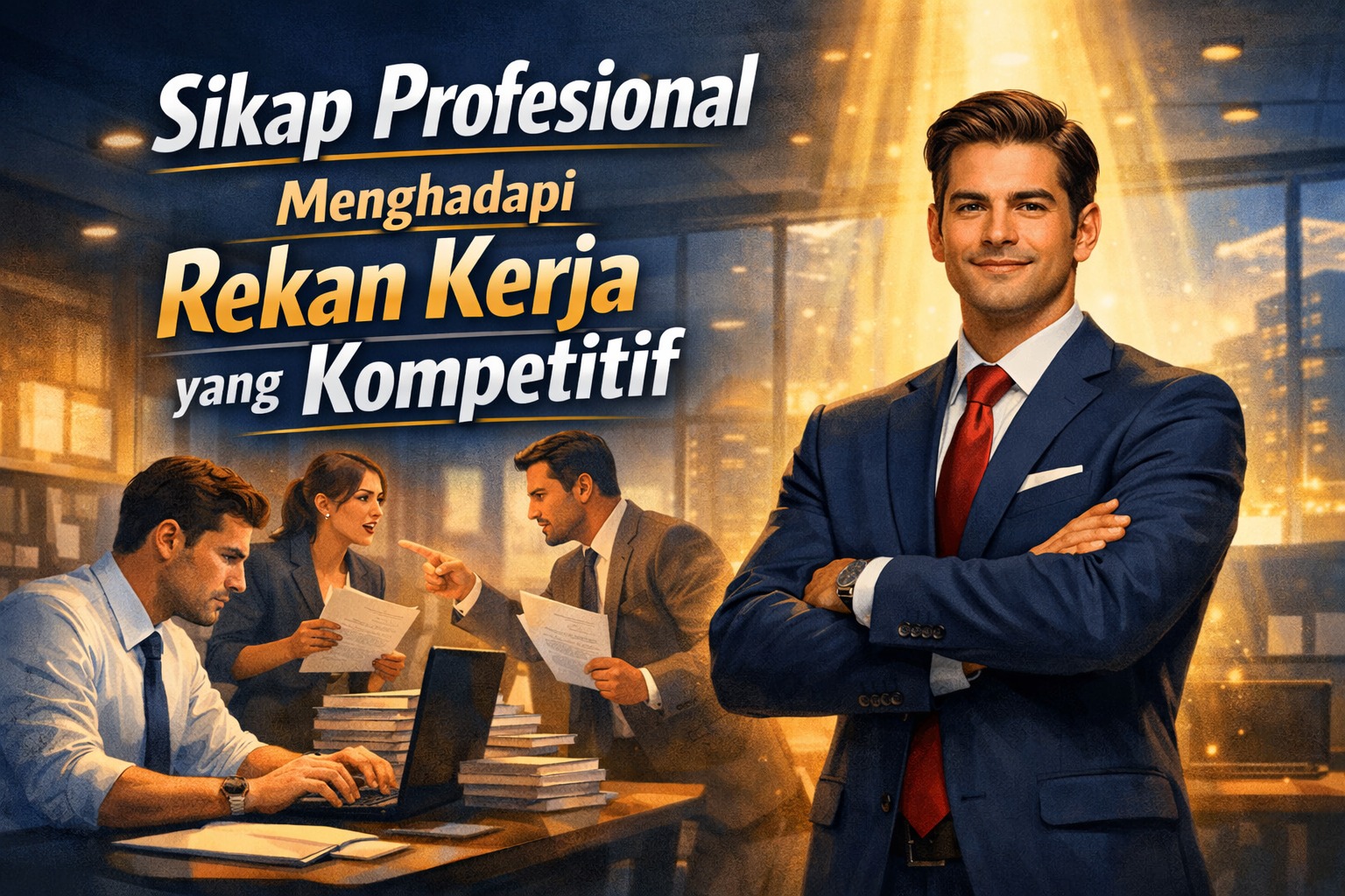Sikap Profesional Menghadapi Rekan Kerja yang Kompetitif