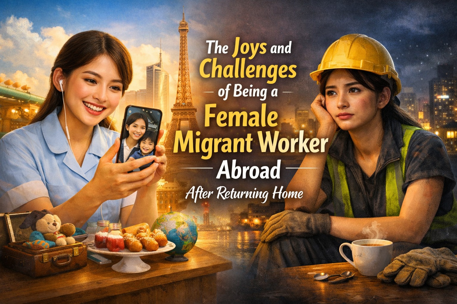 The Joys and Challenges of Being a Female Migrant Worker Abroad