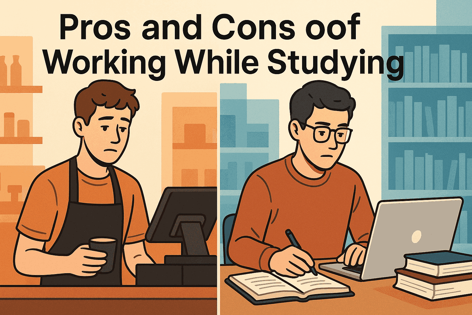 Pros and Cons of Working While Studying