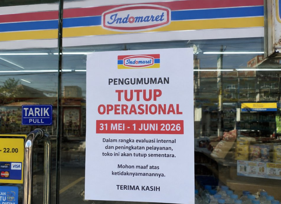 Indomaret Dikabarkan Tutup 2 Hari, Ini Penyebab yang Membuat Publik Heboh