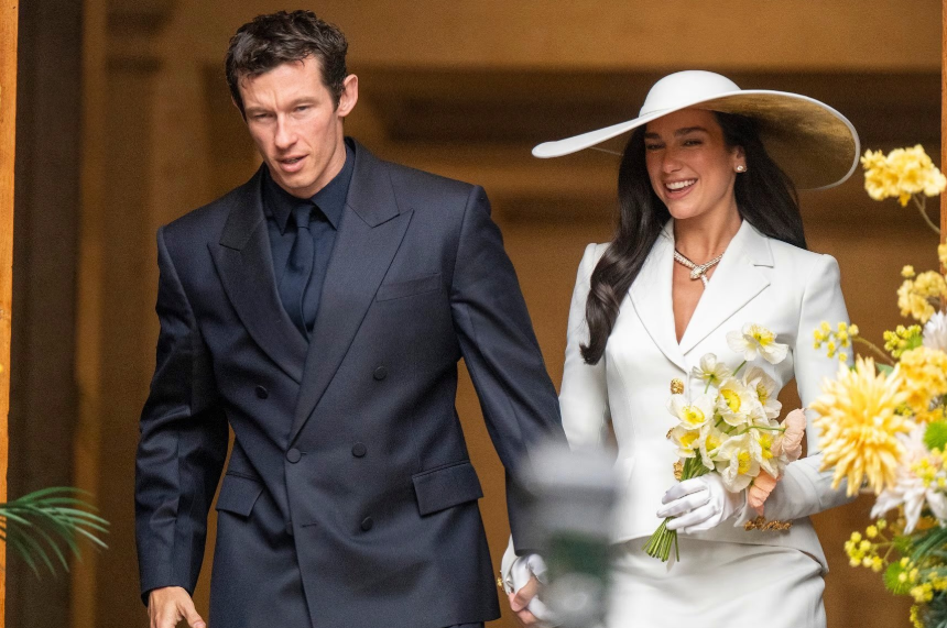 Callum Turner dan Dua Lipa Resmi Menikah dalam Pernikahan Privat di London