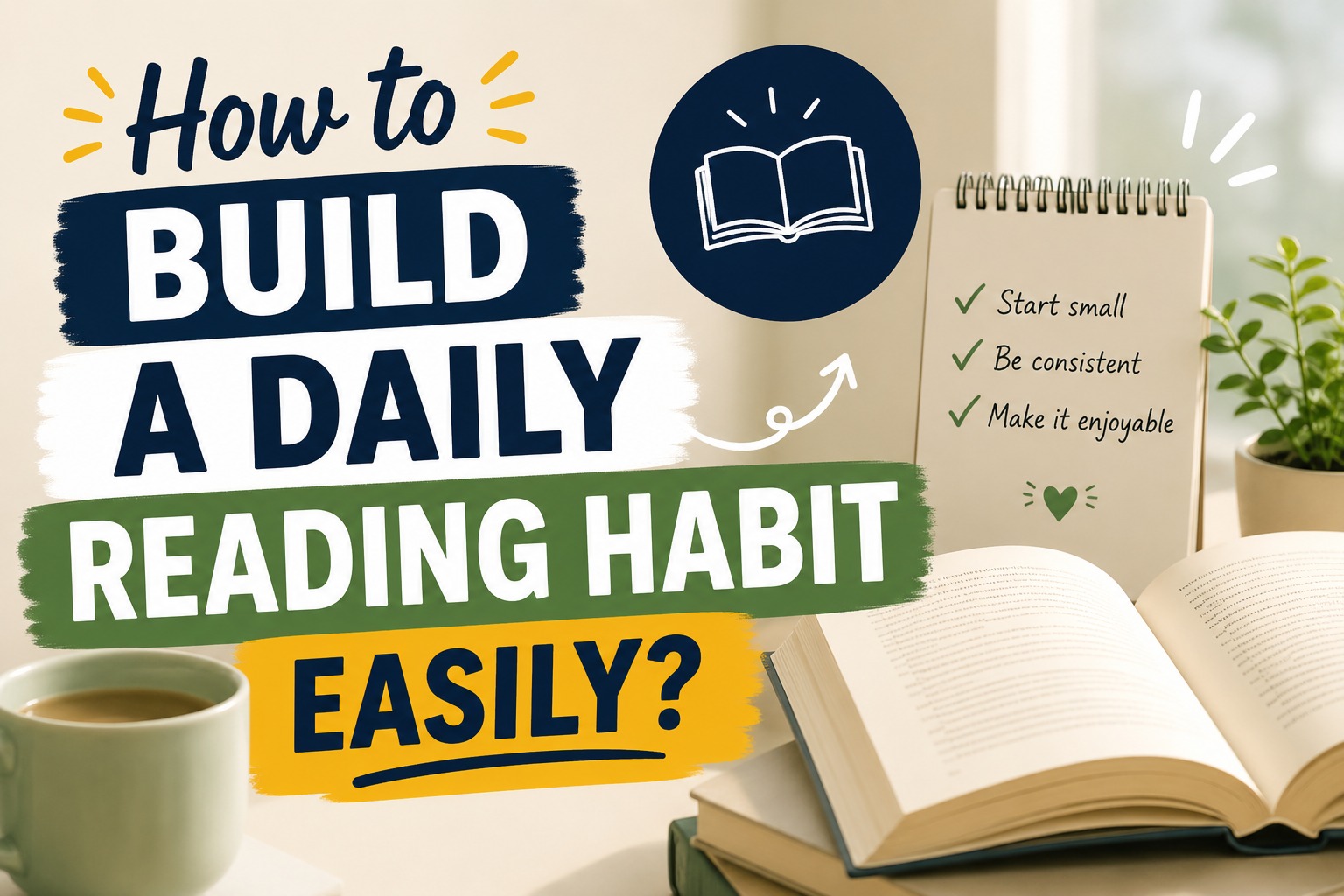 How to Build a Daily Reading Habit Easily?