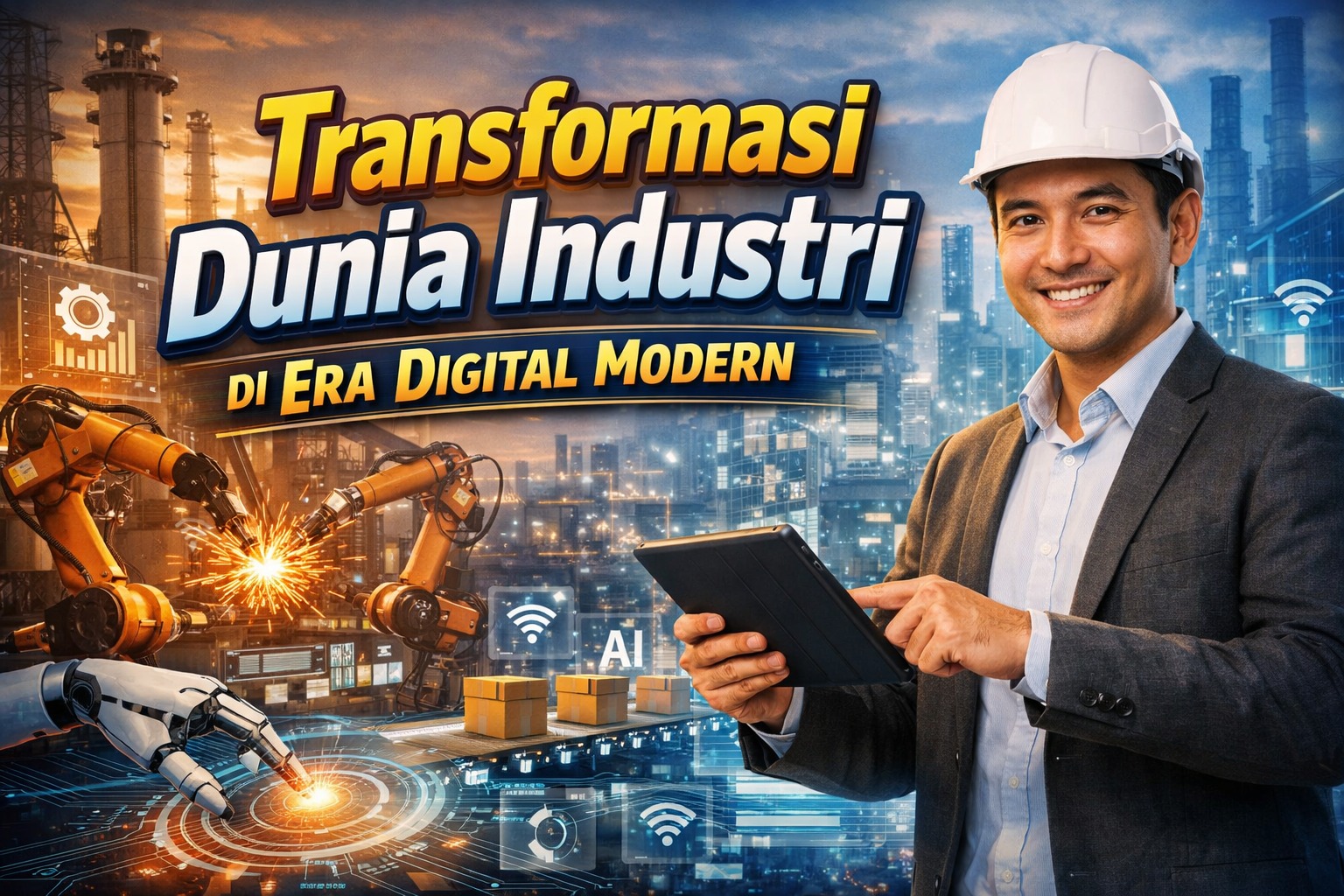 Transformasi Dunia Industri di Era Digital Modern