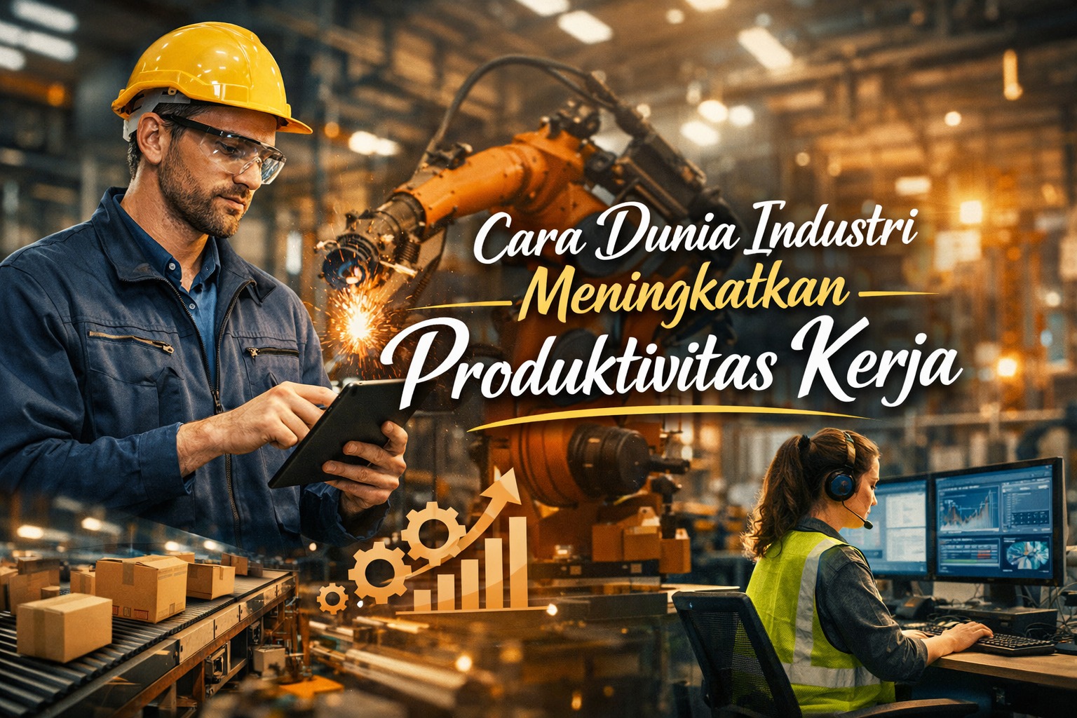 Cara Dunia Industri Meningkatkan Produktivitas Kerja