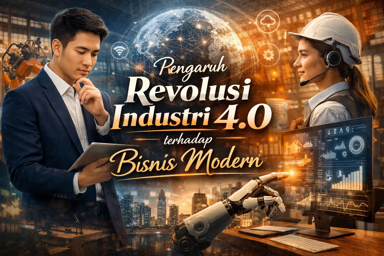 Pengaruh Revolusi Industri 4.0 terhadap Bisnis Modern