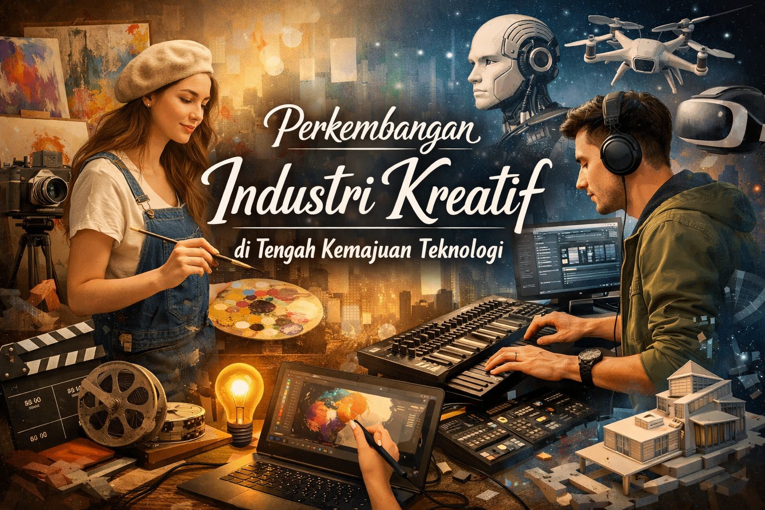 Perkembangan Industri Kreatif di Tengah Kemajuan Teknologi  