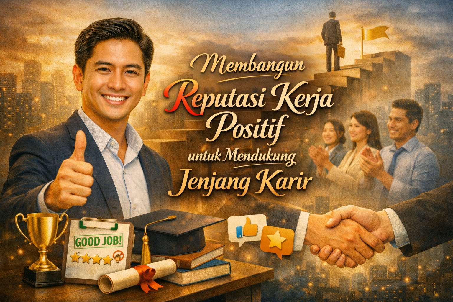Membangun Reputasi Kerja Positif untuk Mendukung Jenjang Karir