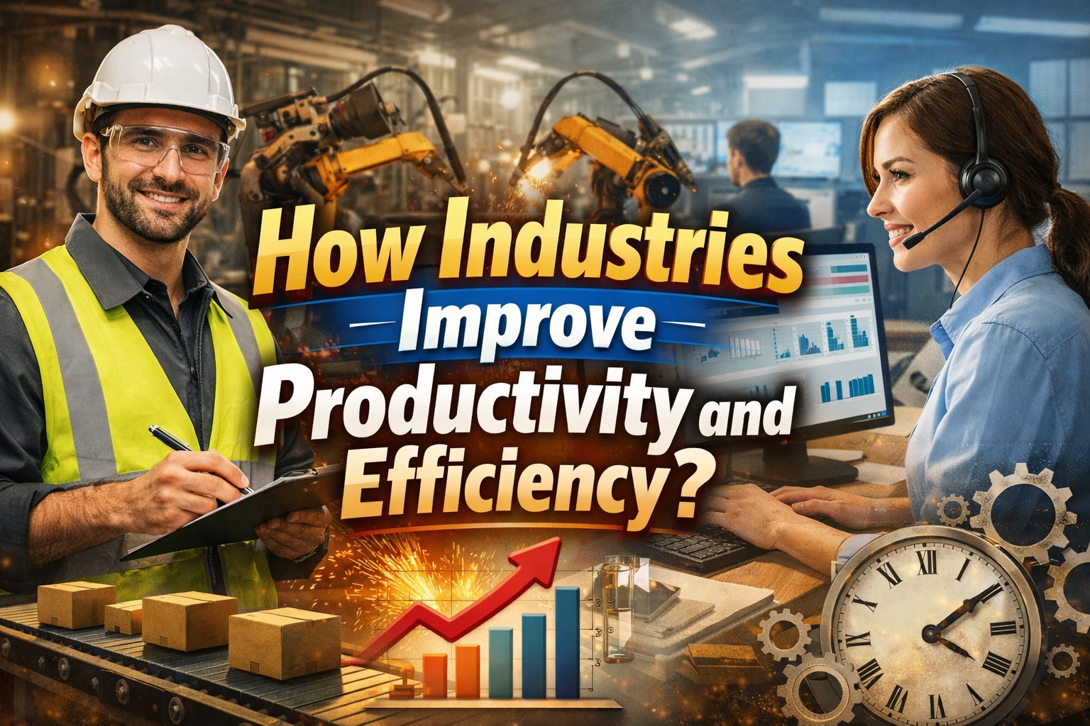 How Industries Improve Productivity and Efficiency?