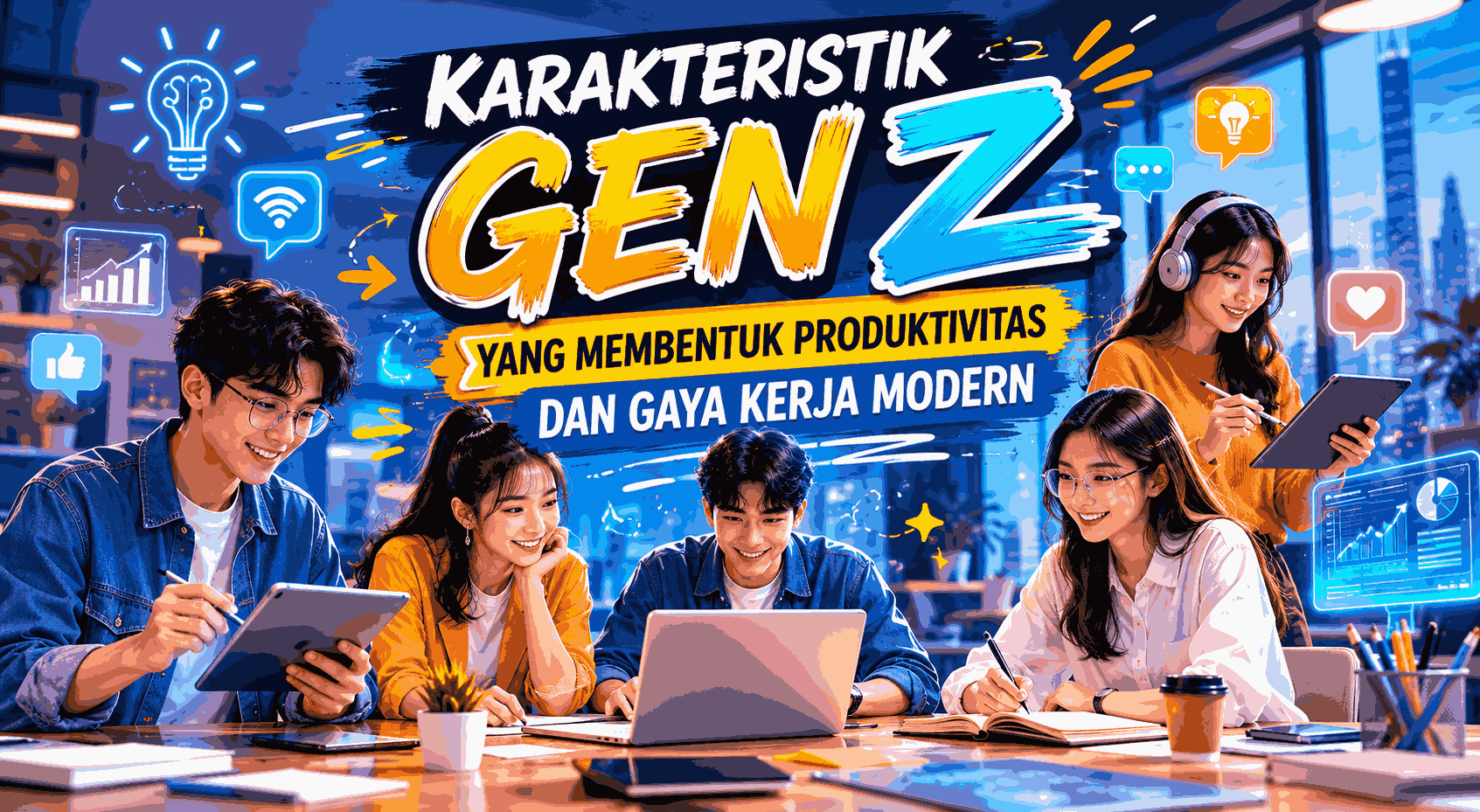 Karakteristik Gen Z yang Membentuk Produktivitas dan Gaya Kerja Modern