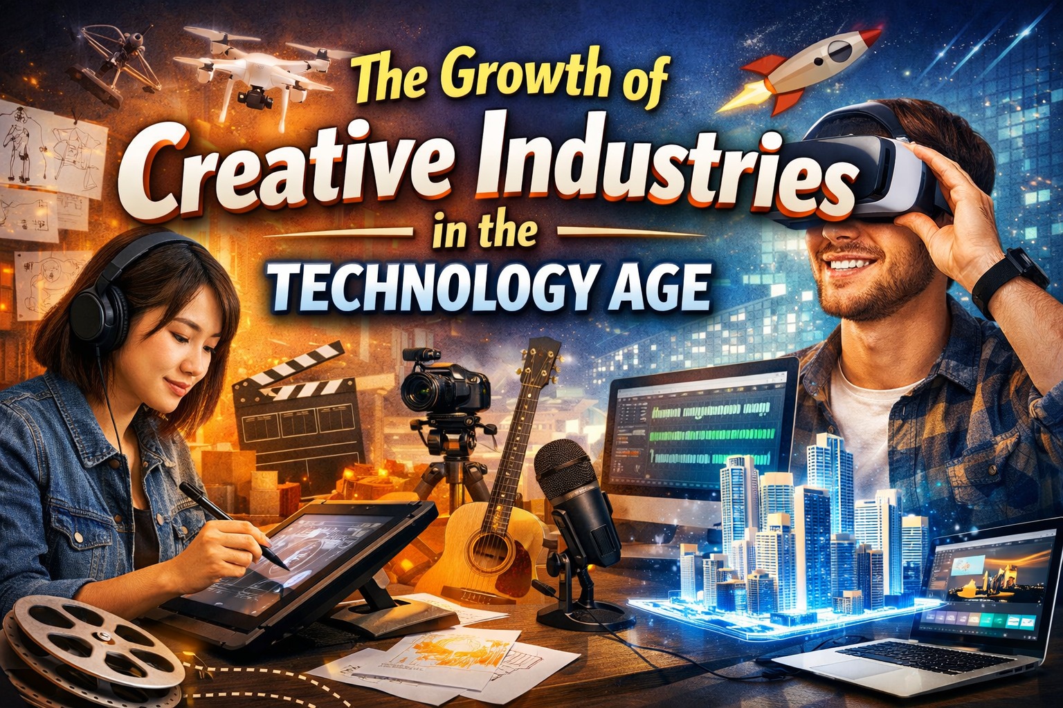 The Growth of Creative Industries in the Technology Age