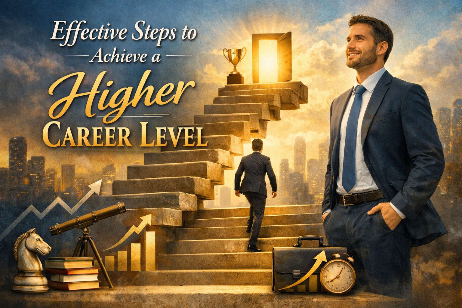 Effective Steps to Achieve a Higher Career Level