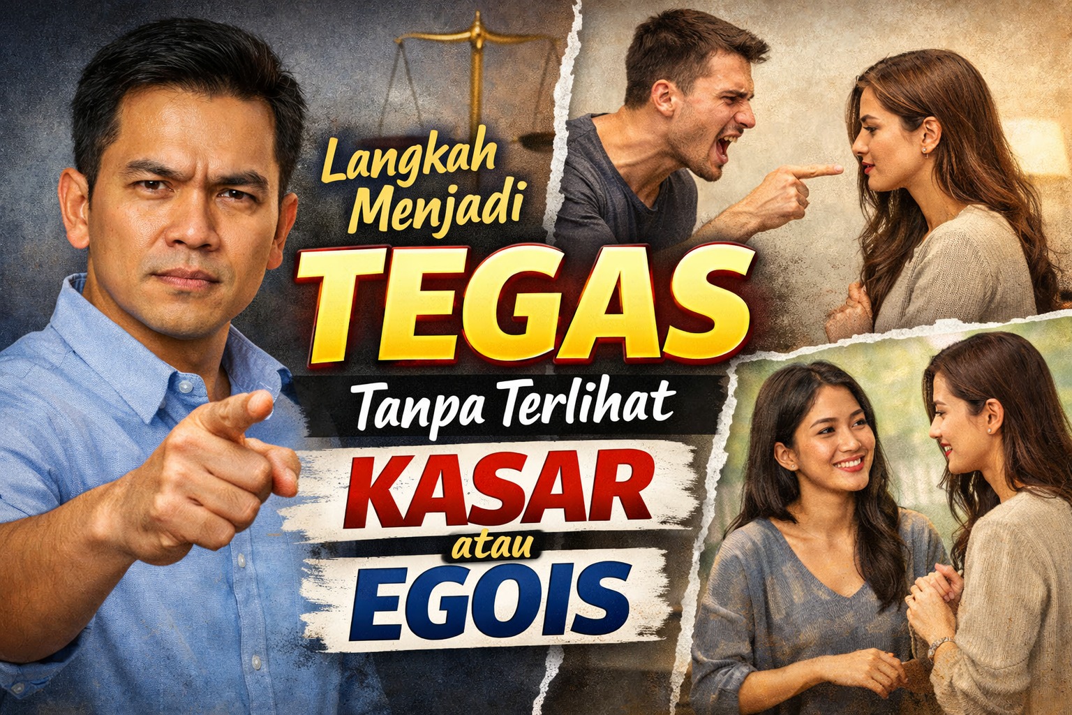 Langkah Menjadi Tegas Tanpa Terlihat Kasar atau Egois