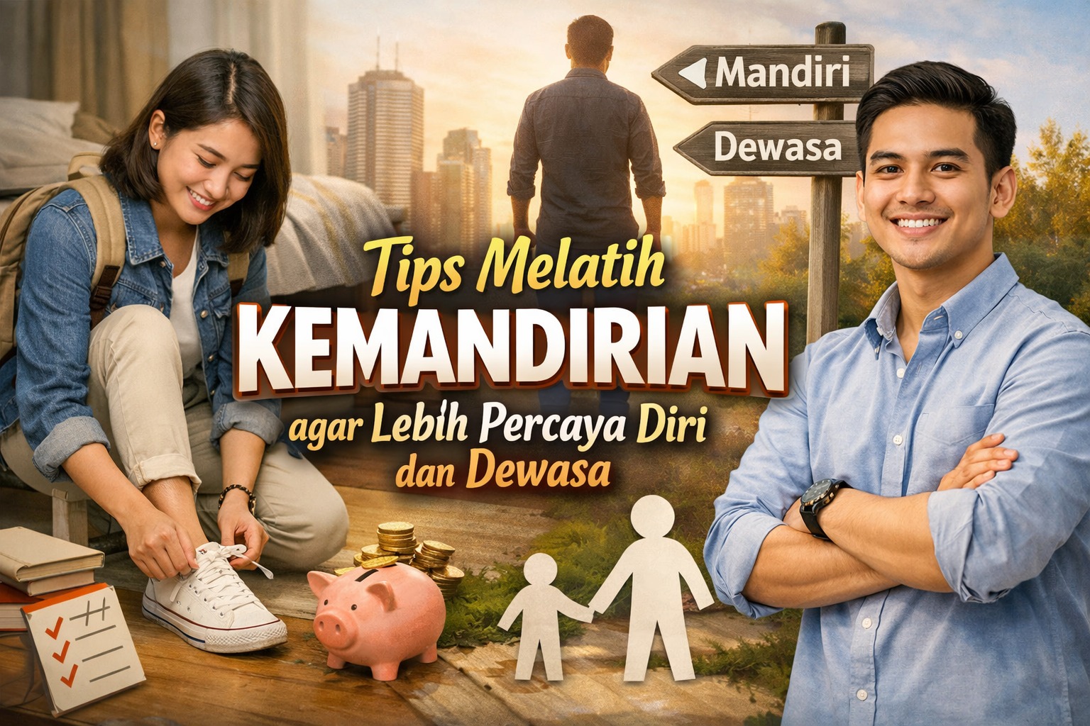Tips Melatih Kemandirian agar Lebih Percaya Diri dan Dewasa
