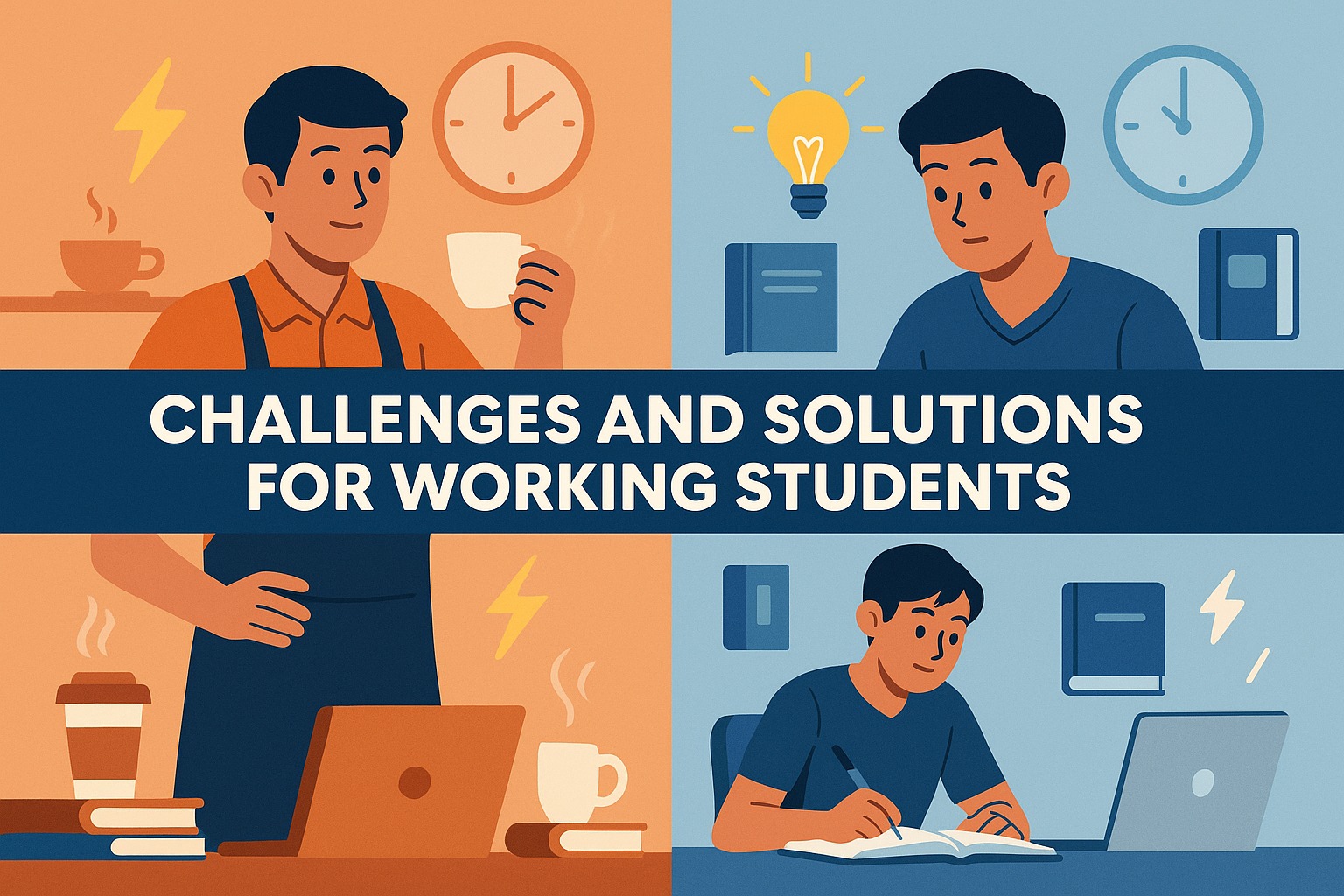Challenges and Solutions for Working Students