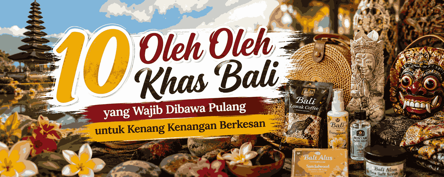 10 Oleh Oleh Khas Bali yang Wajib Dibawa Pulang untuk Kenang Kenangan Berkesan