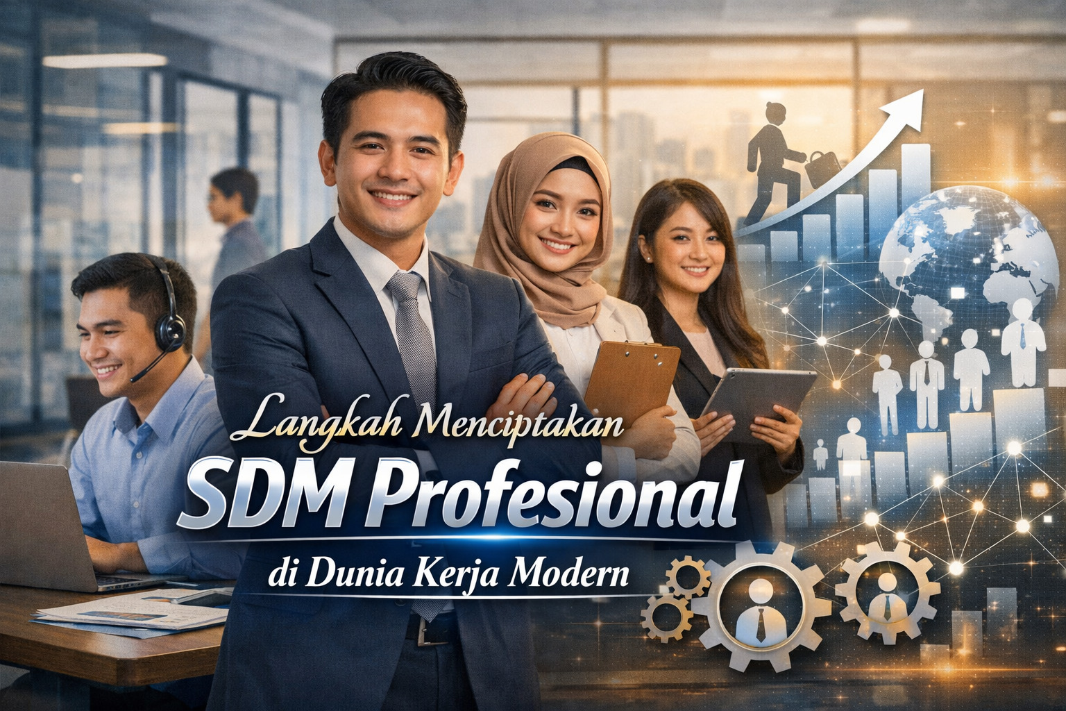 Langkah Langkah Menciptakan SDM Profesional di Dunia Kerja Modern