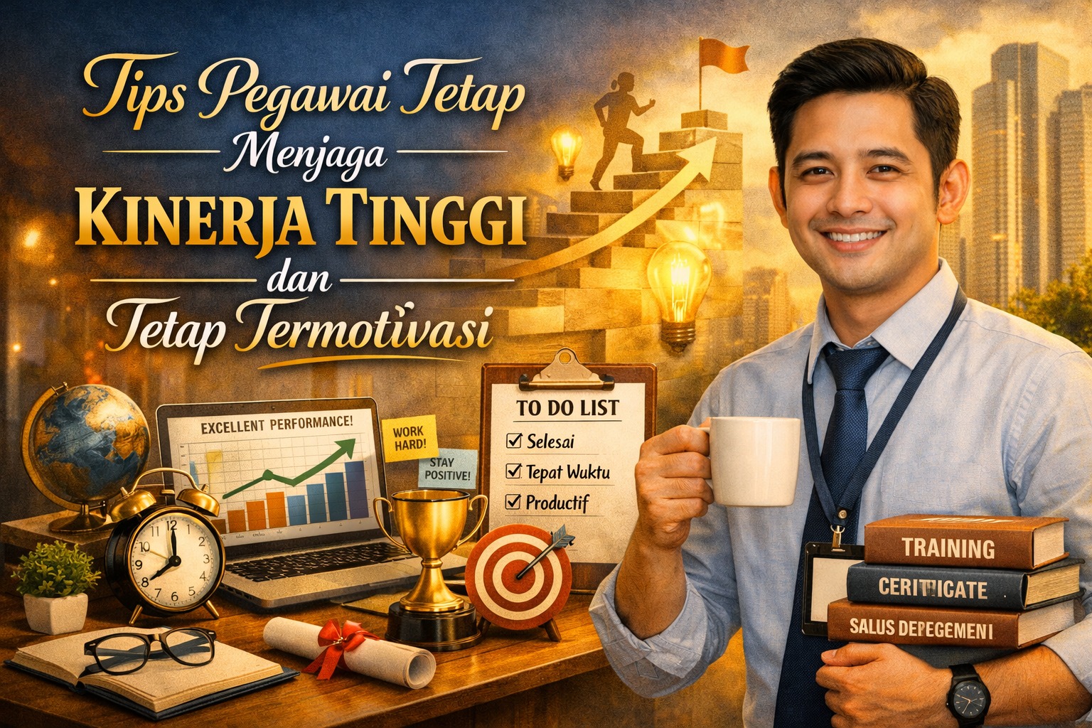 Tips Pegawai Tetap Menjaga Kinerja Tinggi dan Tetap Termotivasi