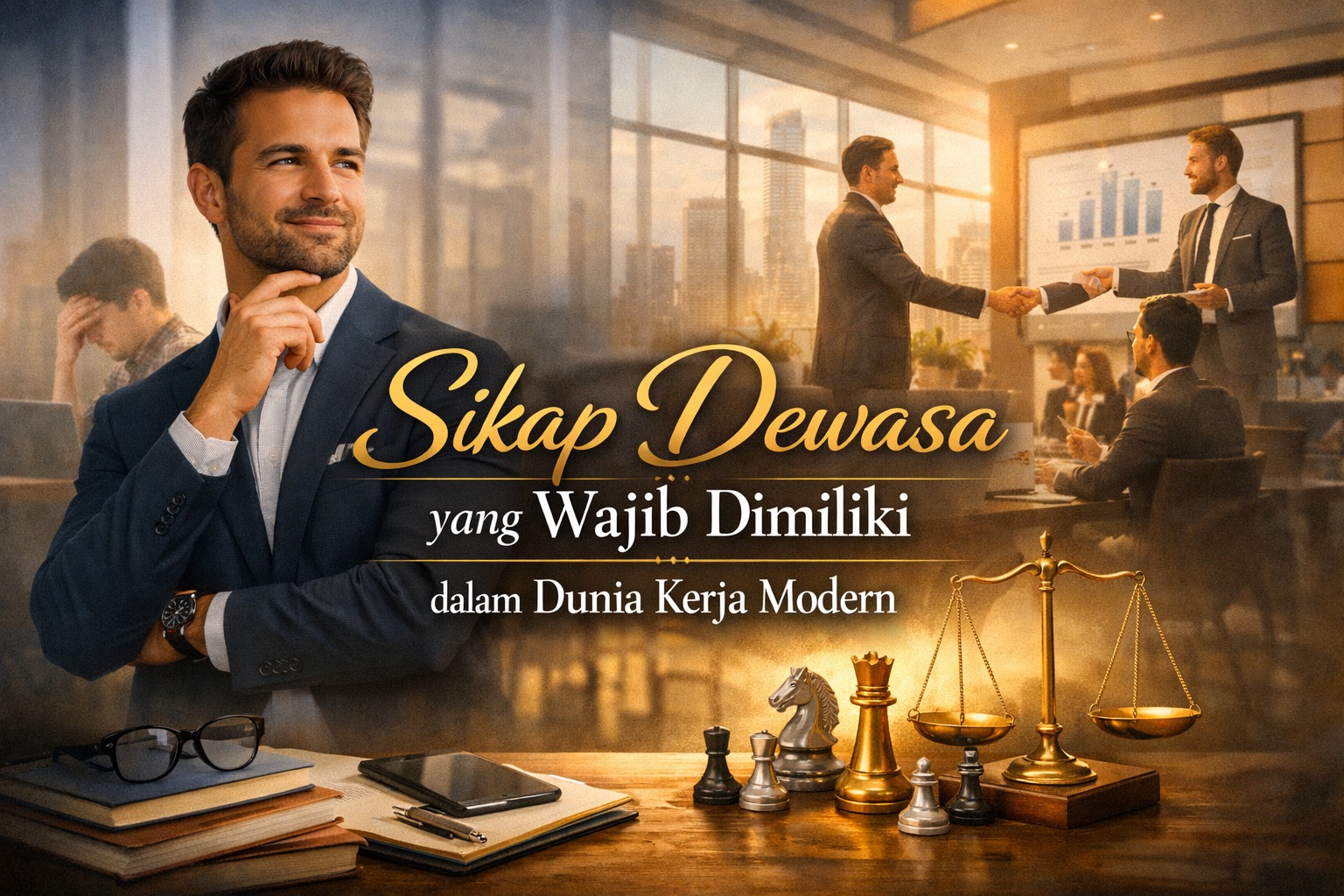 Sikap Dewasa yang Wajib Dimiliki dalam Dunia Kerja Modern