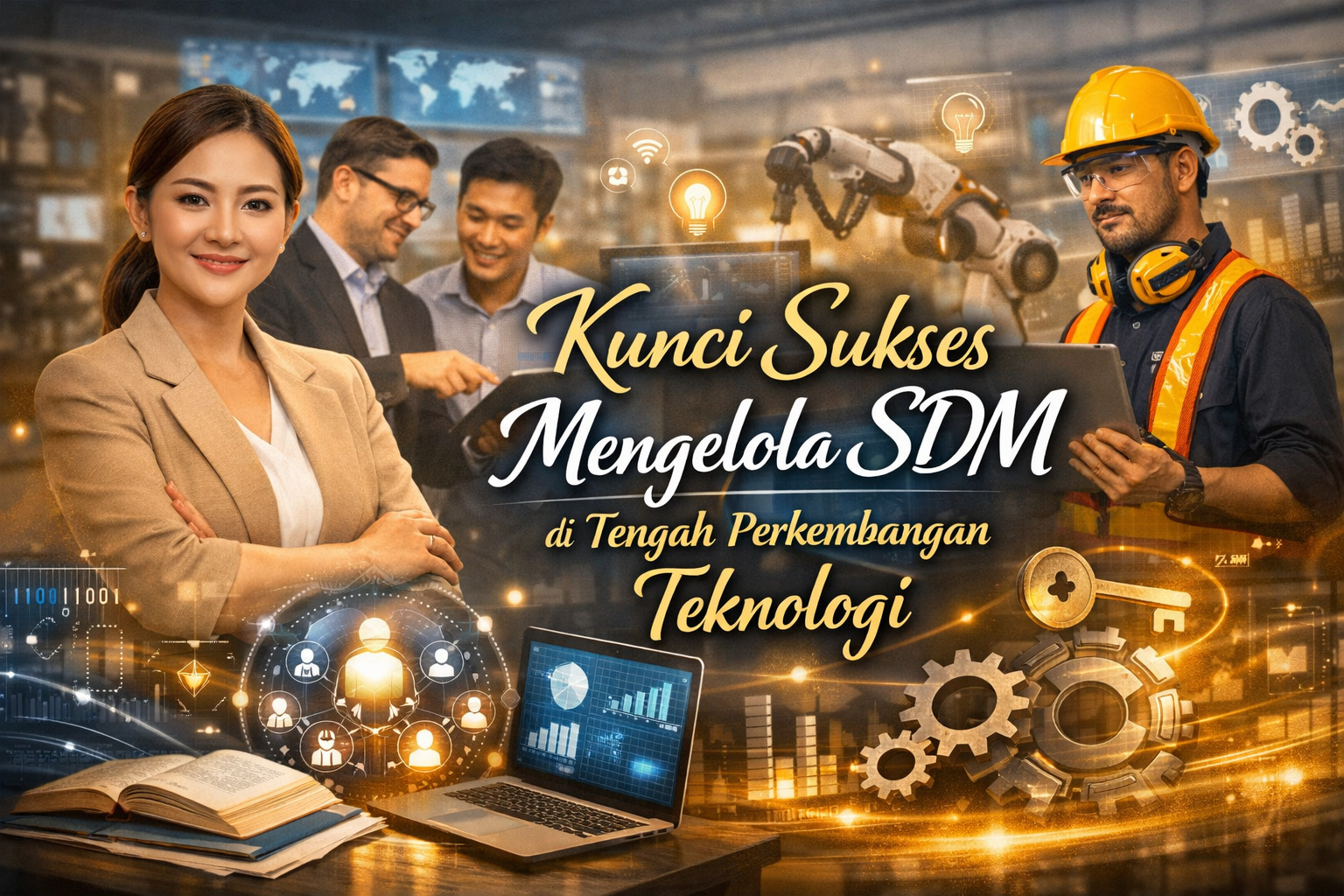 Kunci Sukses Mengelola SDM Di Tengah Perkembangan Teknologi