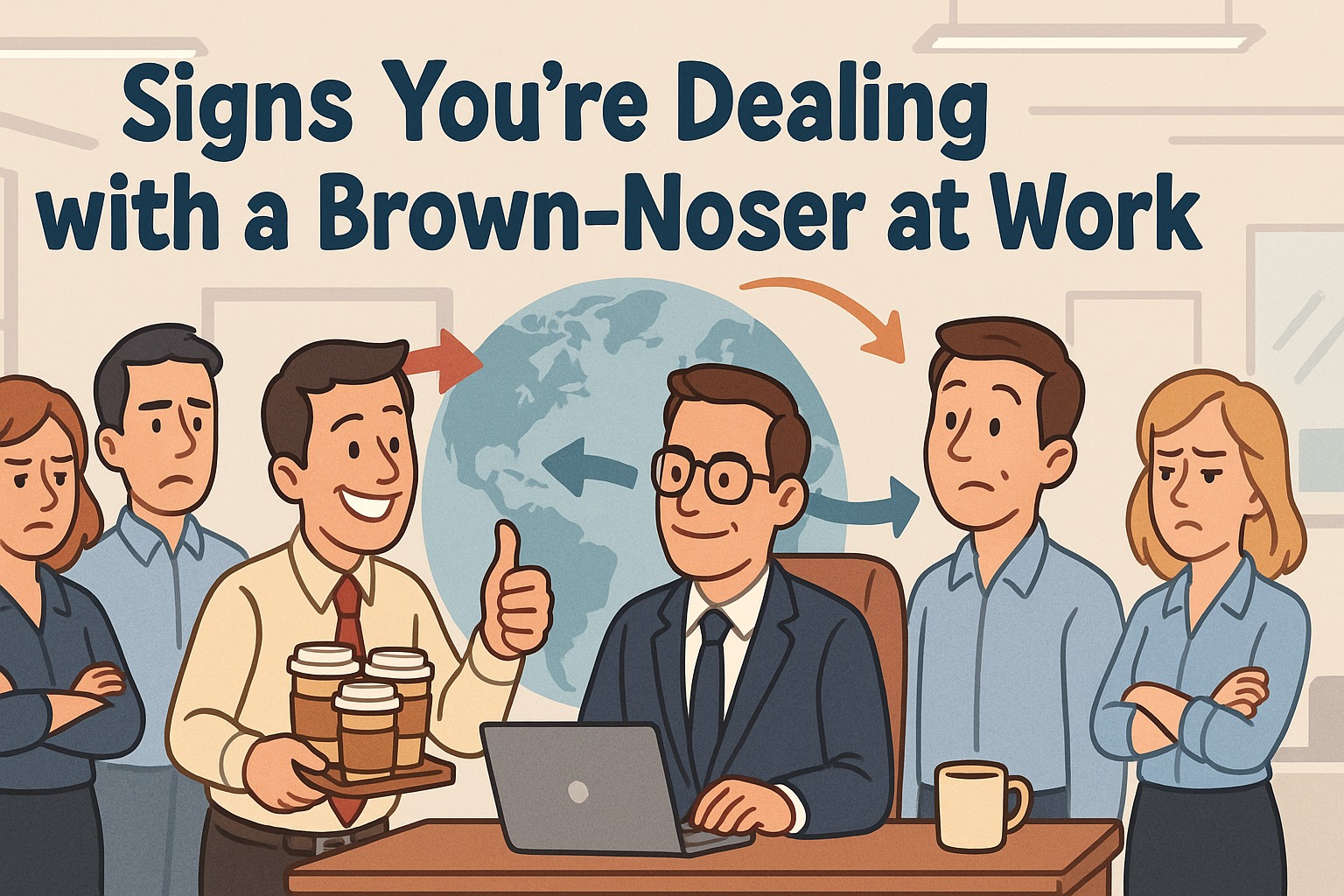 Signs You're Dealing with a Brown-Noser at Work