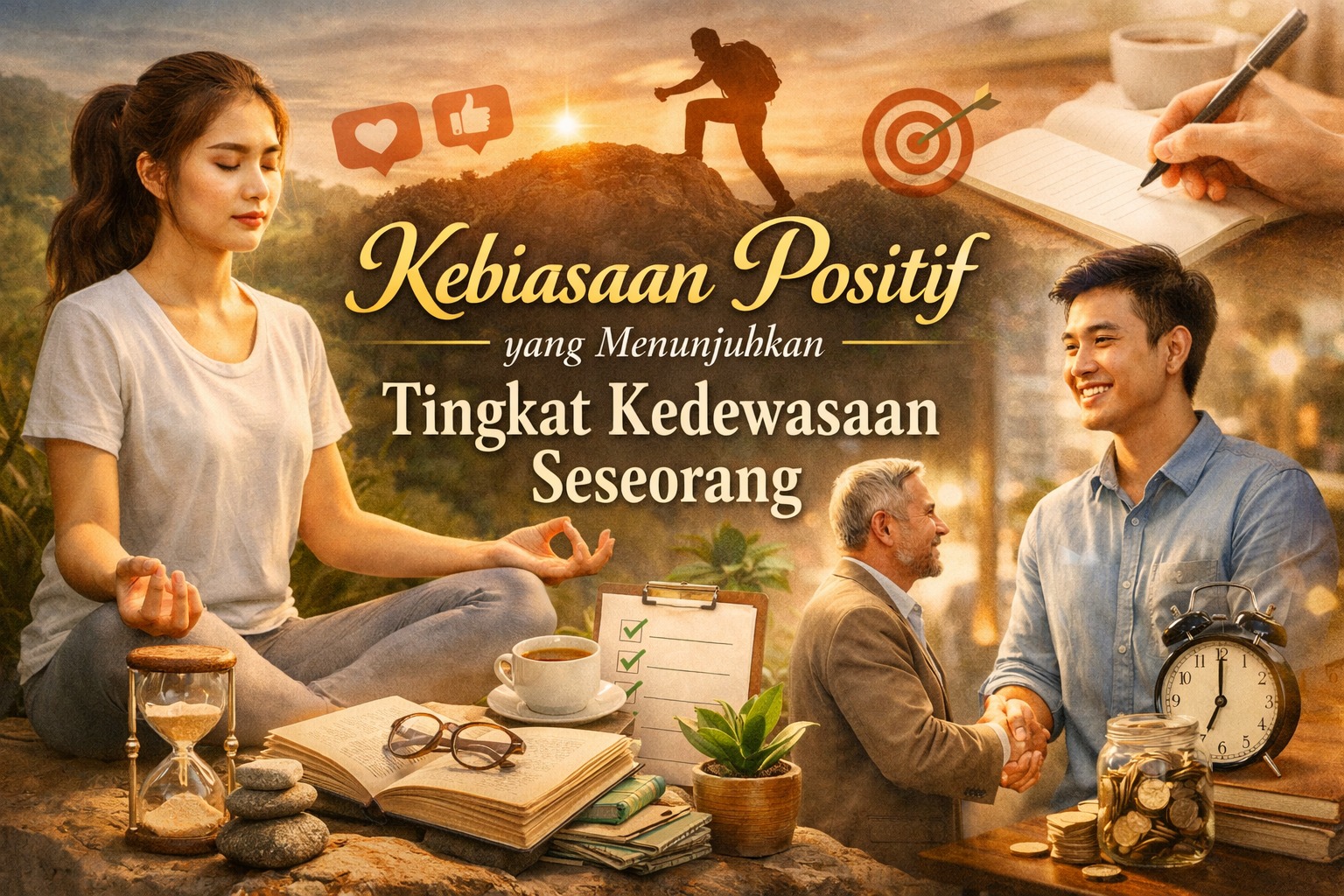 Kebiasaan Positif yang Menunjukkan Tingkat Kedewasaan Seseorang