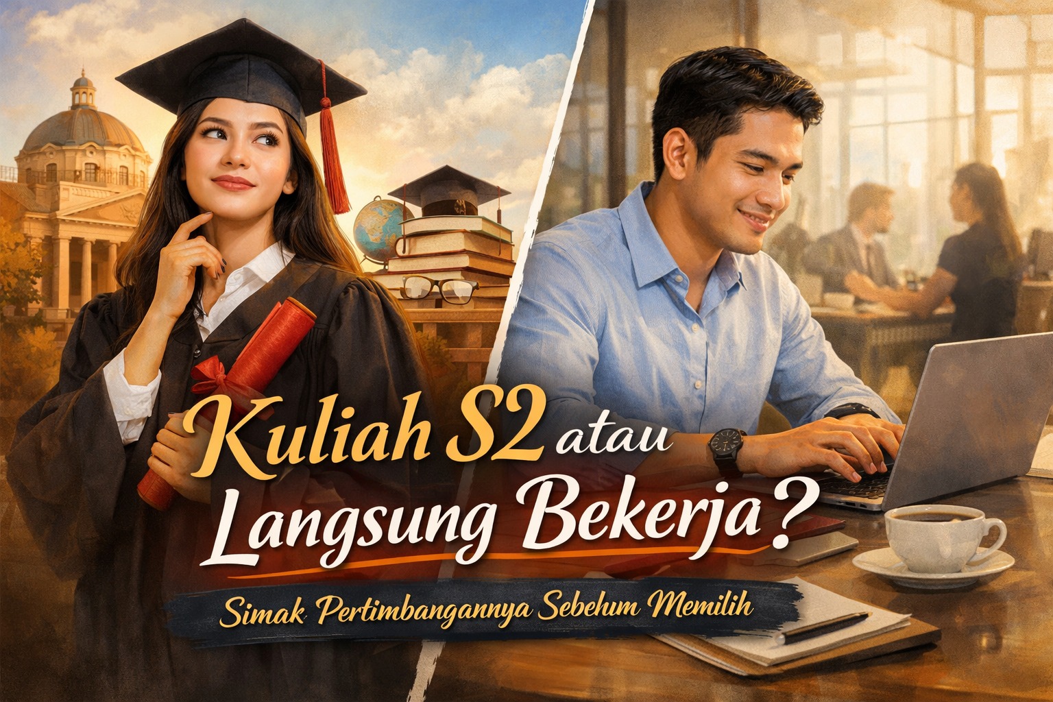 KULIAH S2 ATAU LANGSUNG BEKERJA? SIMAK PERTIMBANGANNYA SEBELUM MEMILIH
