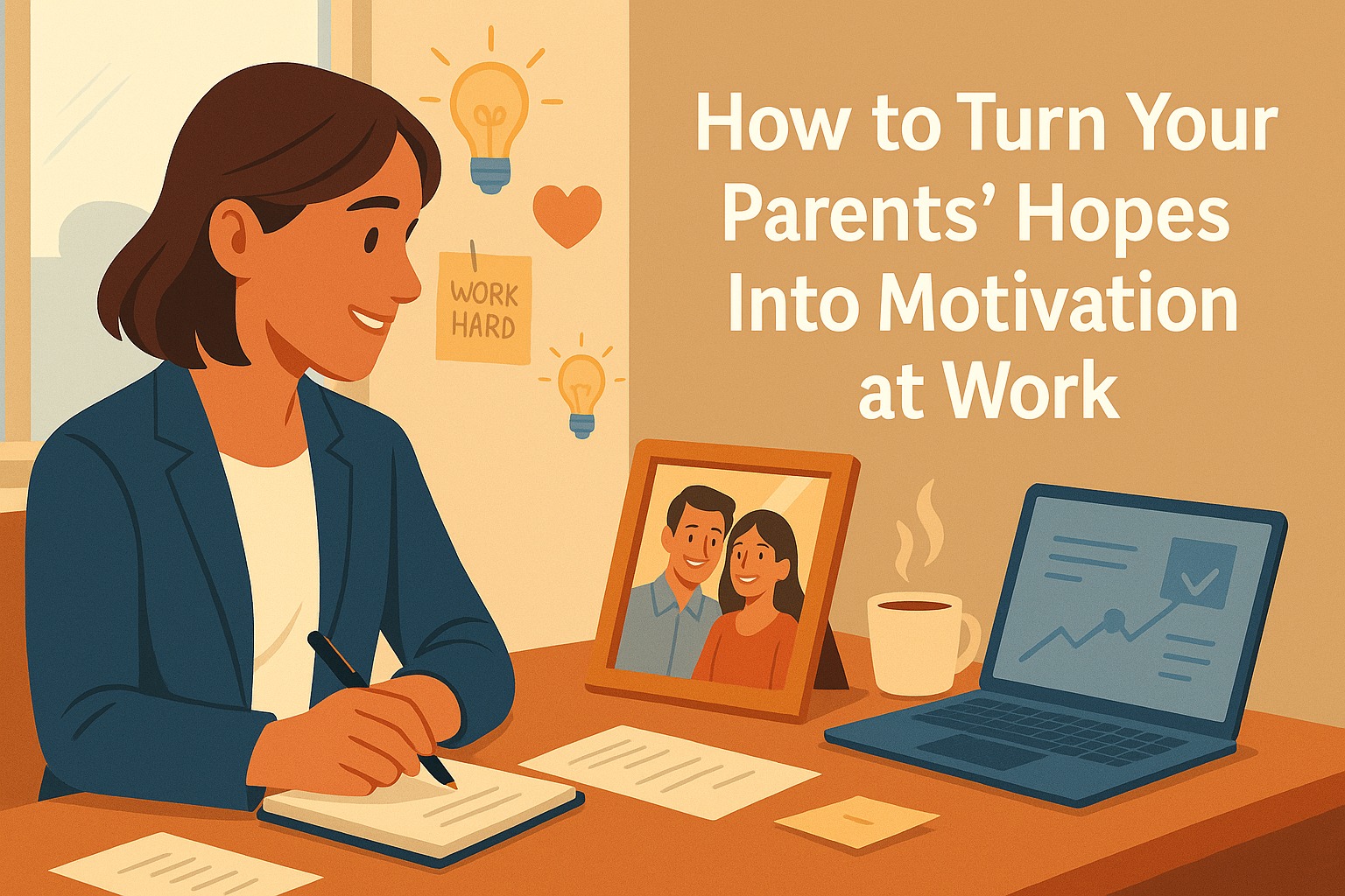 How to Turn Your Parents’ Hopes Into Motivation at Work