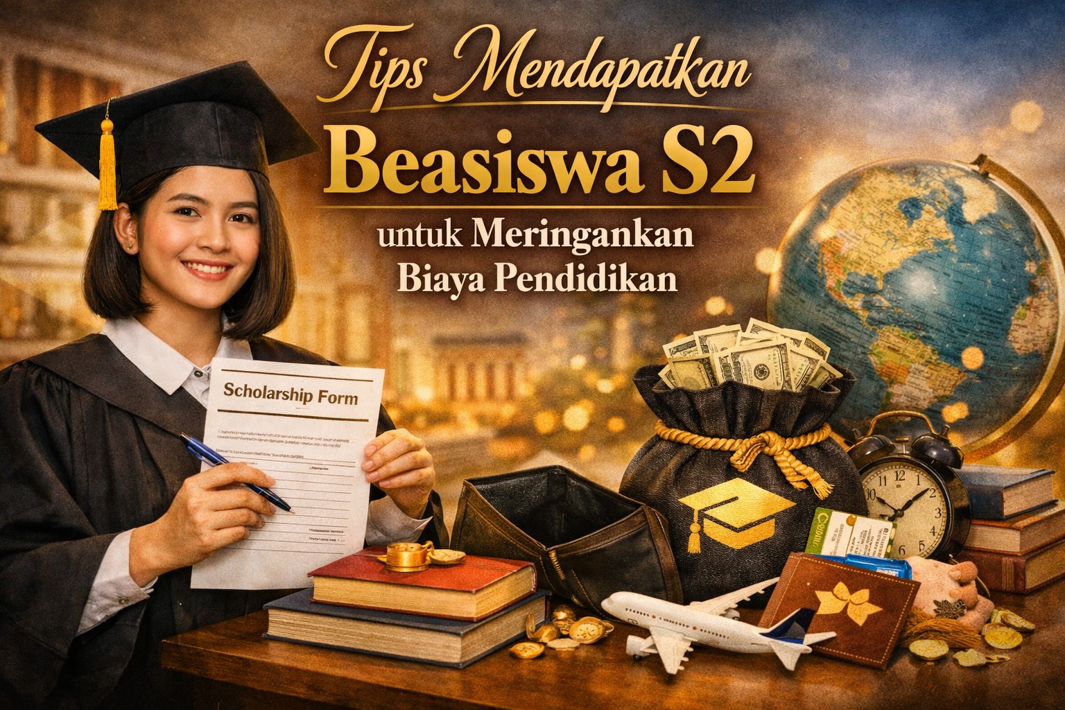 TIPS MENDAPATKAN BEASISWA S2 UNTUK MERINGANKAN BIAYA PENDIDIKAN