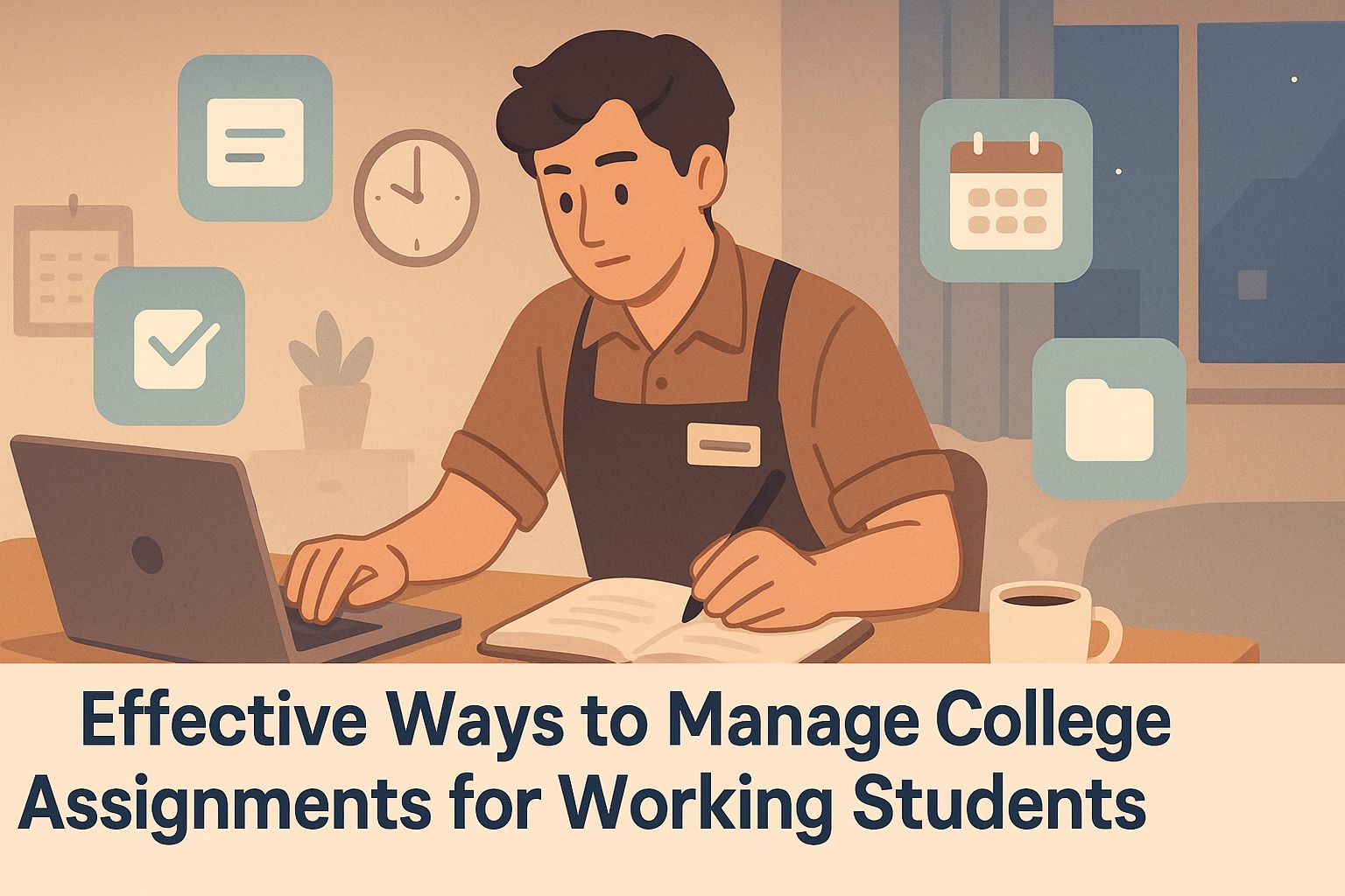 Effective Ways to Manage College Assignments for Working Students