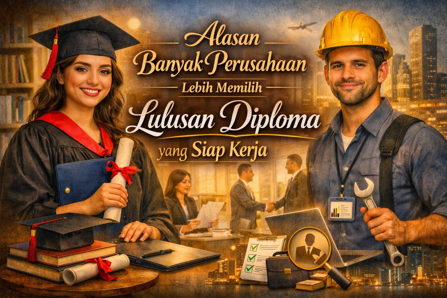 Alasan Banyak Perusahaan Lebih Memilih Lulusan Diploma yang Siap Kerja