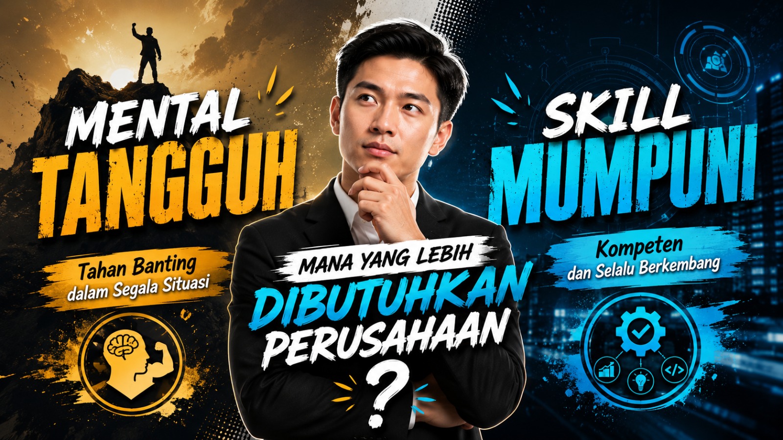 Mana yang Lebih Dibutuhkan Perusahaan, Mental Tangguh atau Skill Mumpuni?
