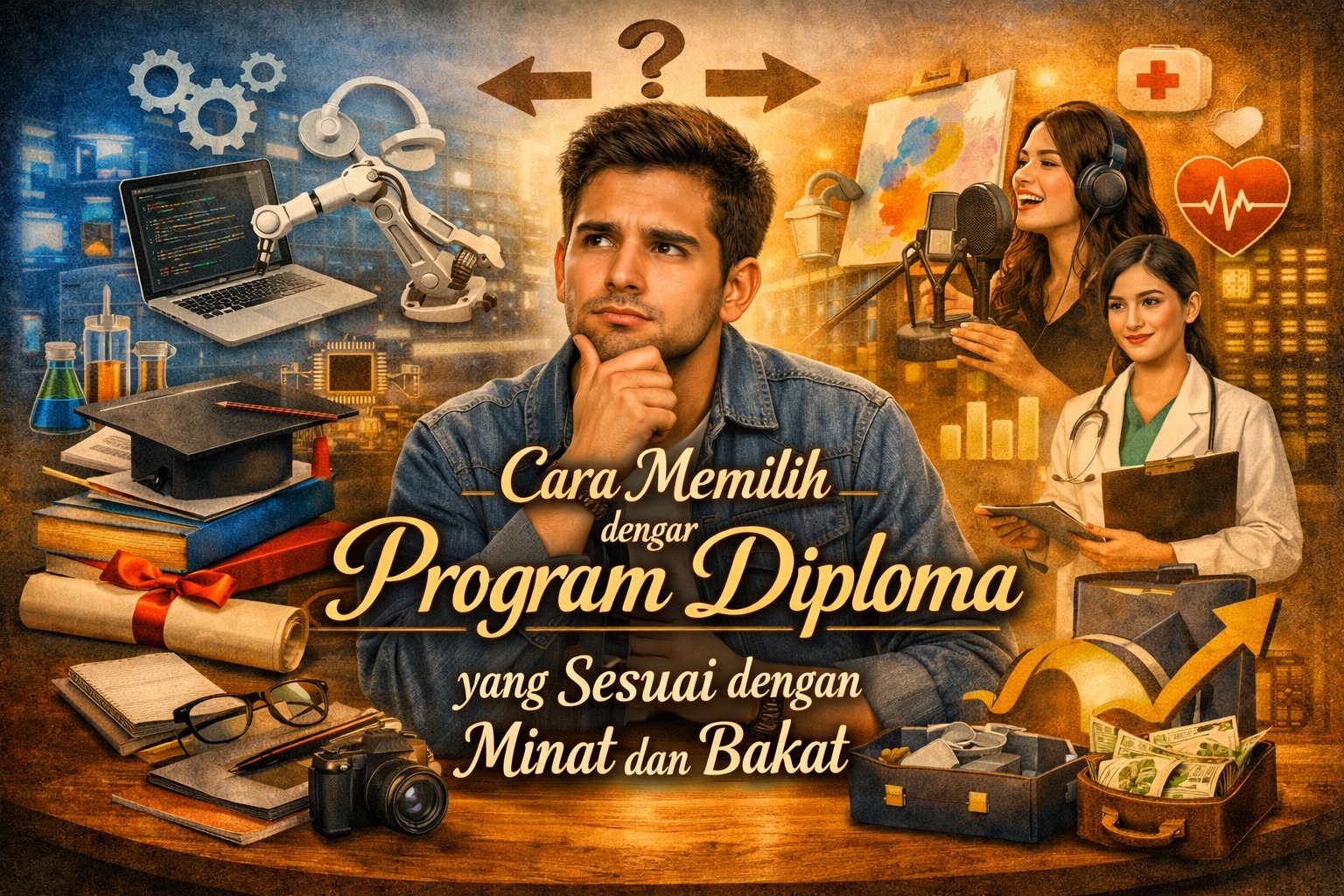 Cara Memilih Program Diploma yang Sesuai dengan Minat dan Bakat