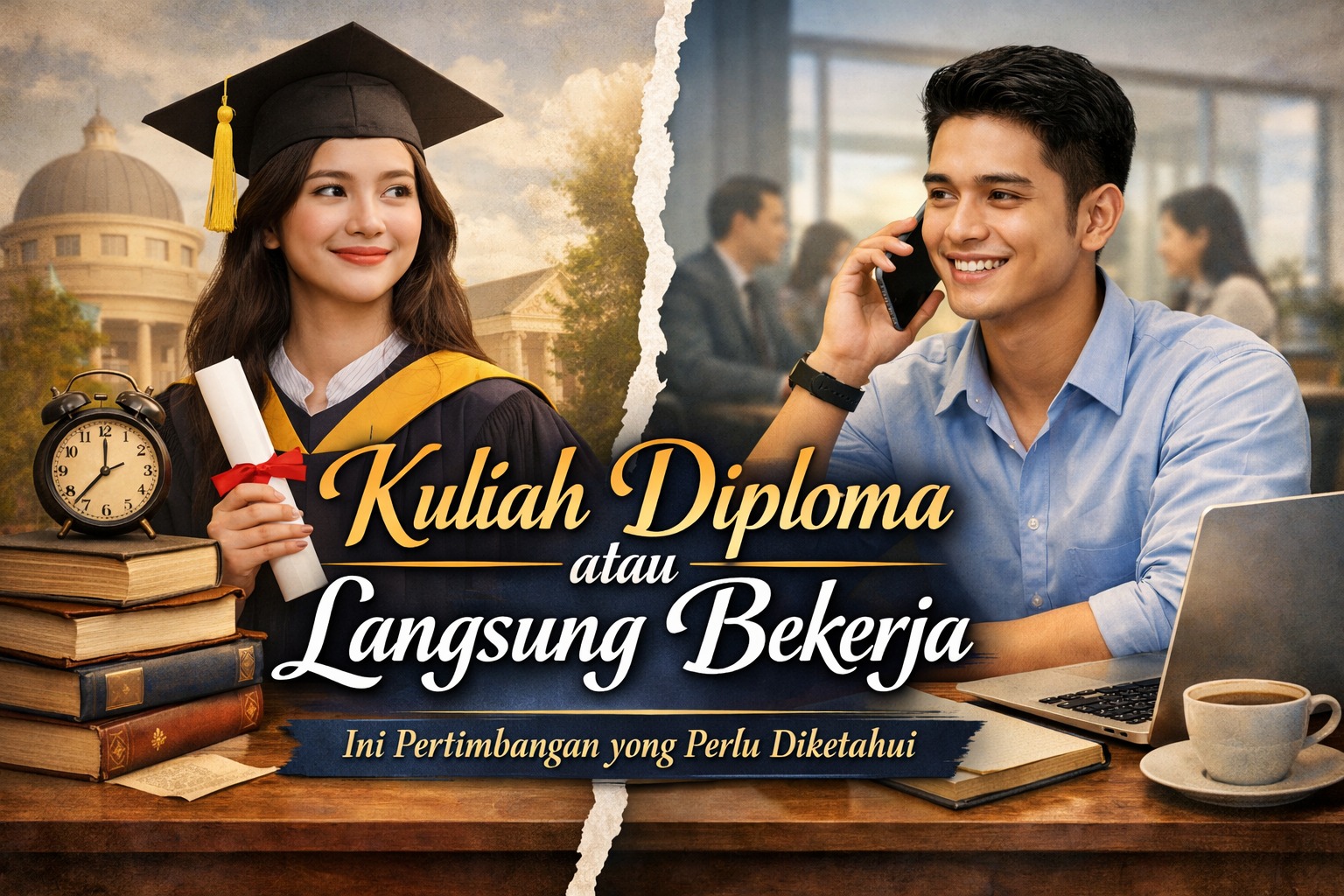 Kuliah Diploma atau Langsung Bekerja Ini Pertimbangan yang Perlu Diketahui
