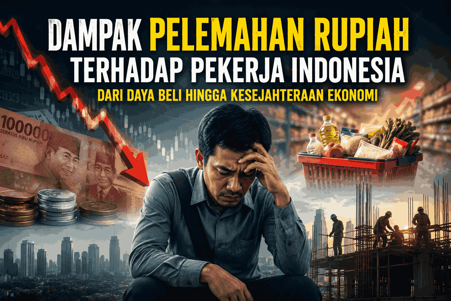 Dampak Pelemahan Rupiah terhadap Pekerja Indonesia dari Daya Beli hingga Kesejahteraan Ekonomi
